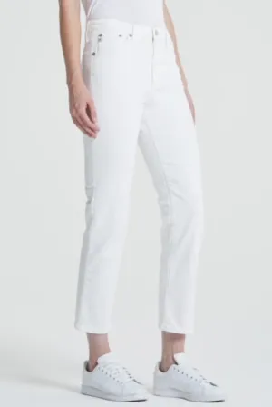 AG Ex Boyfriend Slim - 1 YR White