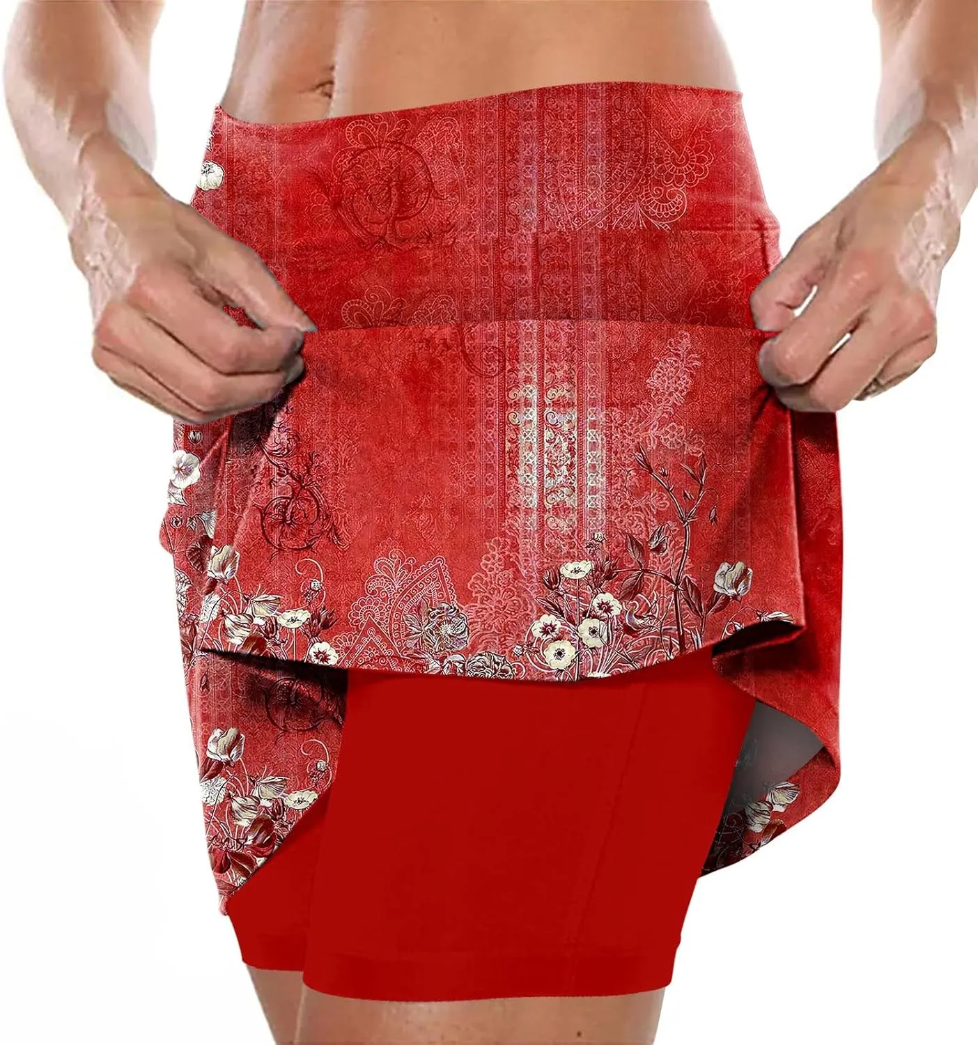 aihihe Tennis Skirts for Women Plus Size 3X Workout Shorts Women Longer Inseam Golf Shorts Men 5 inch Inseam