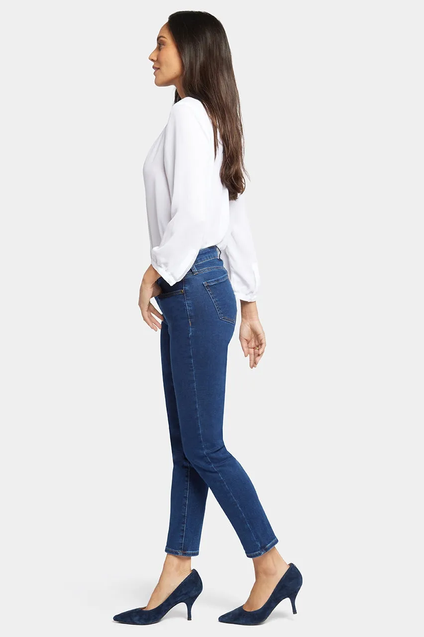 Alina Ankle Medium Blue Premium Denim | Quinn