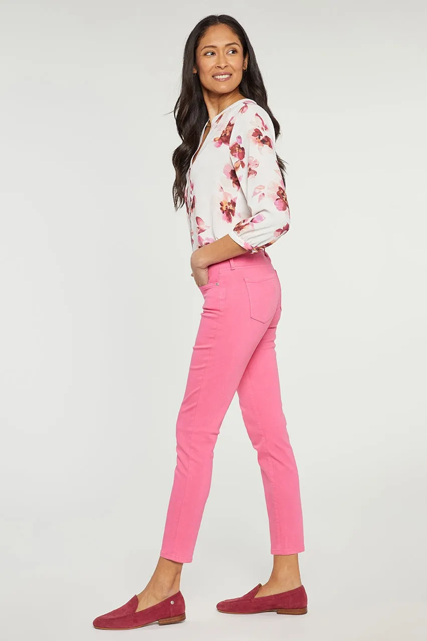 Alina Skinny Jeans Pink Premium Denim | Pink Peony