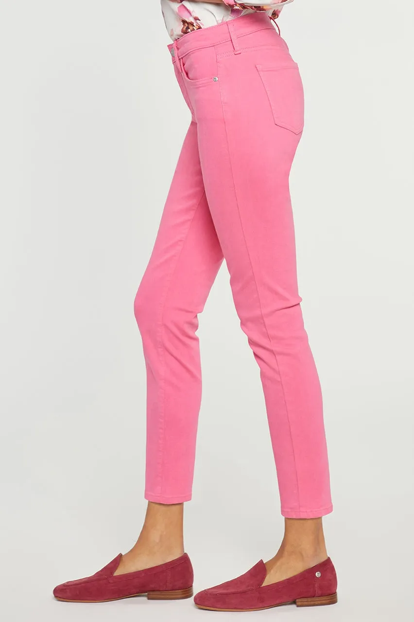 Alina Skinny Jeans Pink Premium Denim | Pink Peony