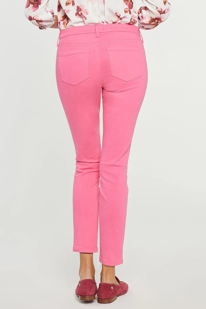 Alina Skinny Jeans Pink Premium Denim | Pink Peony