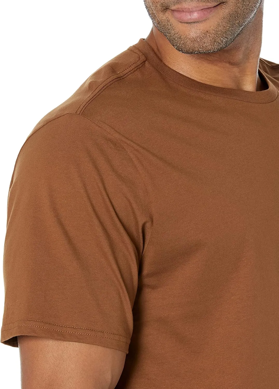 Amazon Essentials Men's Cotton Regular-Fit Short-Sleeve Crewneck T-Shirt, Pack of 2