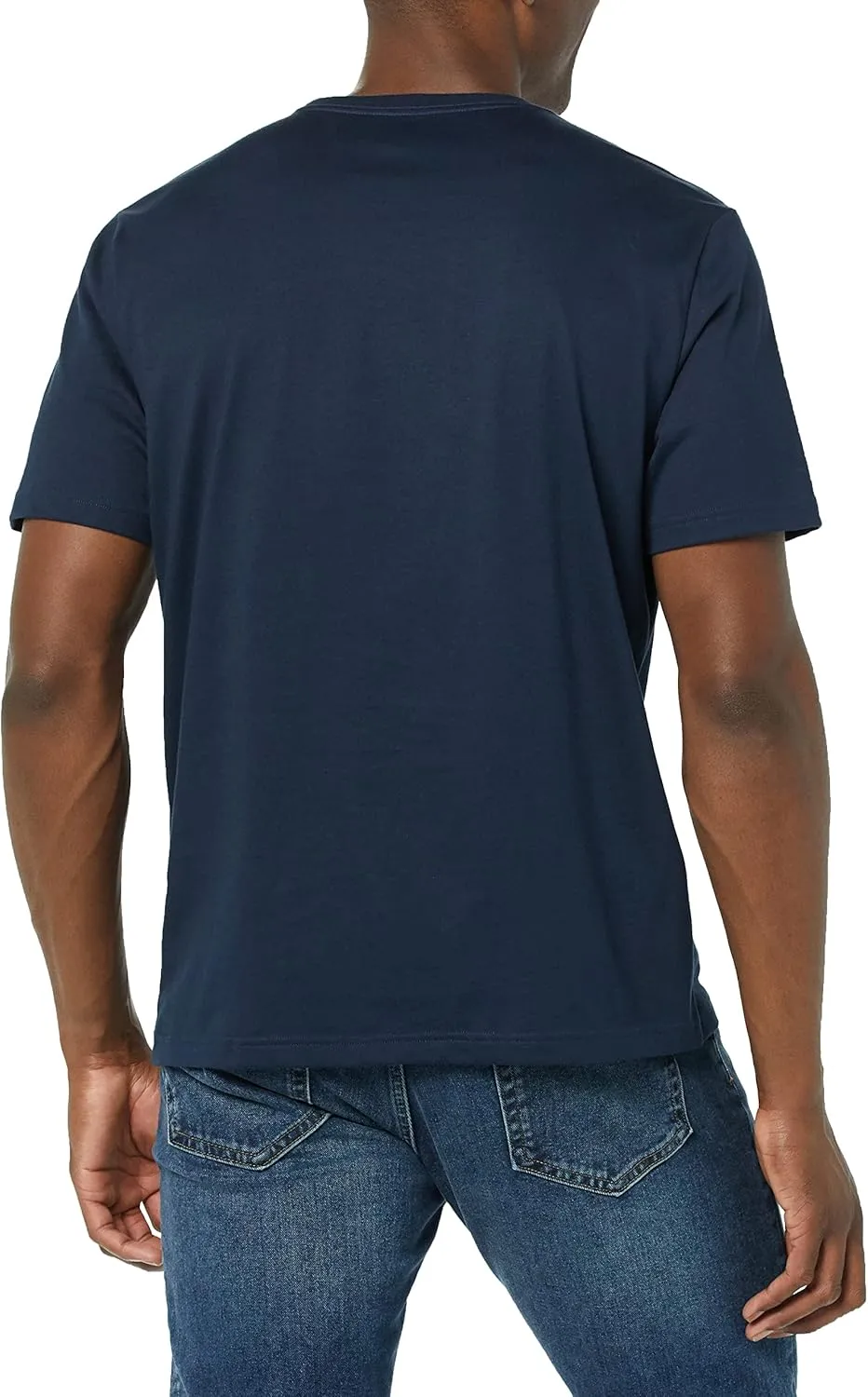 Amazon Essentials Men's Cotton Regular-Fit Short-Sleeve Crewneck T-Shirt, Pack of 2
