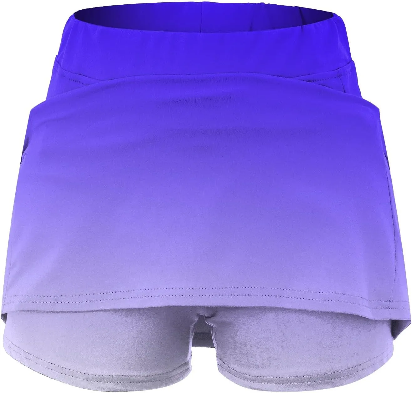 Athletic Skirts for Women Summer Yoga Skirts with Leggings Stretchy High Waist Lightweight Skirts Yoga Culottes for Sports