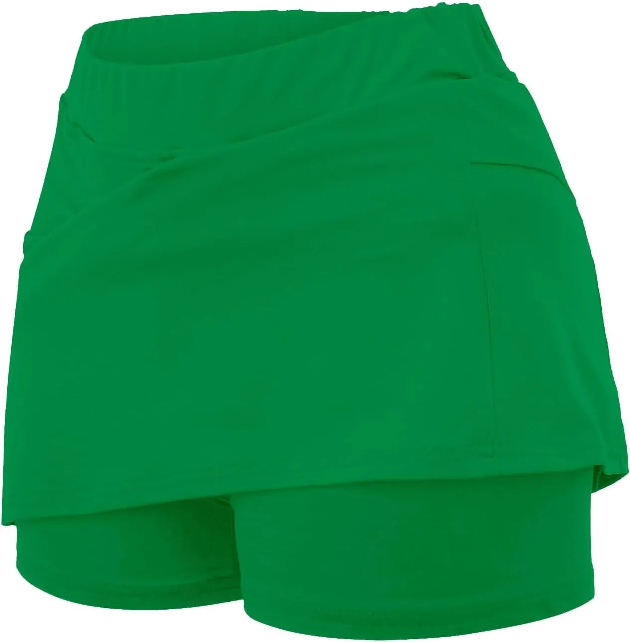 Athletic Skirts Women Solid Mid Waist Culottes Short Skirts Skinny Pants Tummy Control Plus Size Skort Womens Golf