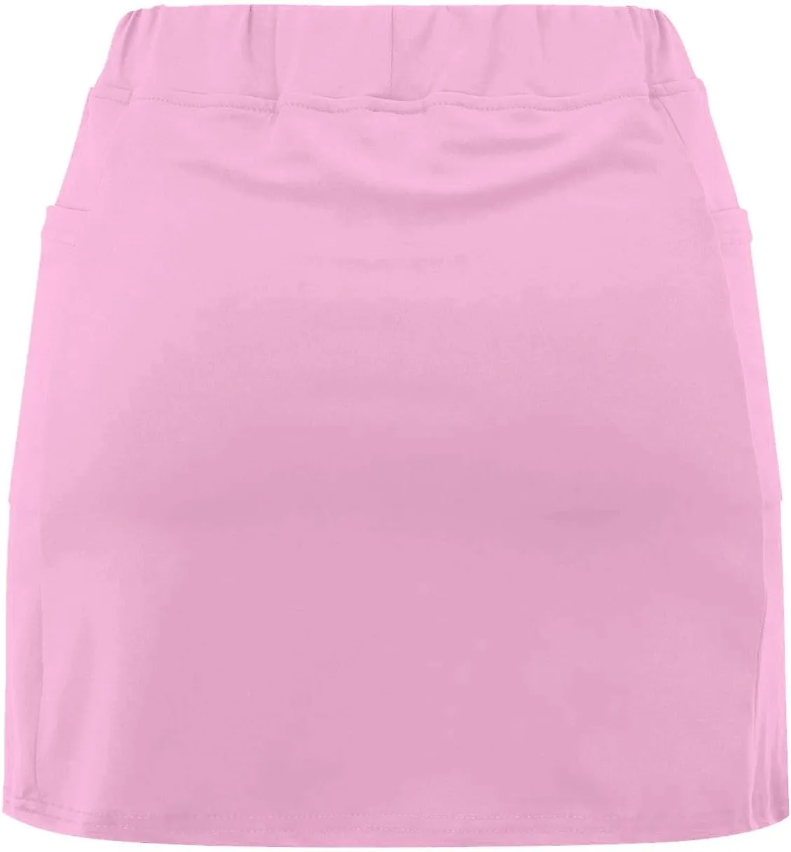 Athletic Skirts Women Solid Mid Waist Culottes Short Skirts Skinny Pants Tummy Control Plus Size Skort Womens Golf