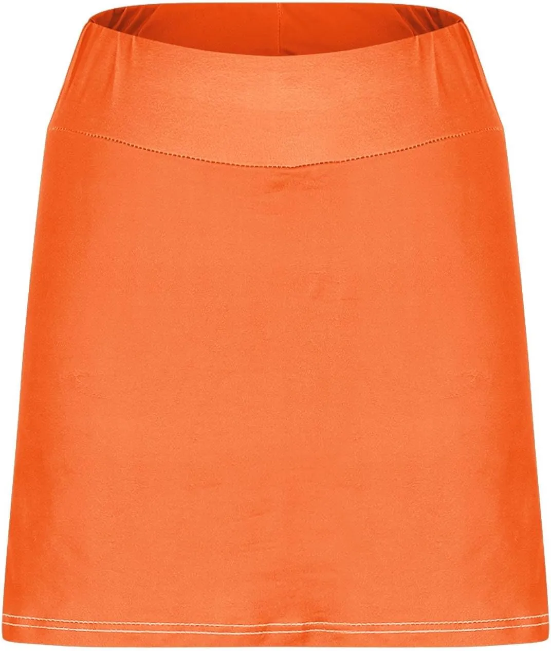 Athletic Skorts for Women 2024 Summer Elastic Mid Rise Tennis Skirt with Shorts Stretch Yoga Skorts Comfy Golf Shorts