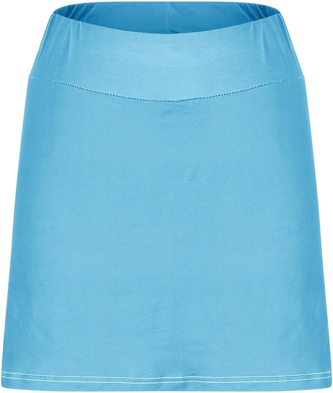 Athletic Skorts for Women 2024 Summer Elastic Mid Rise Tennis Skirt with Shorts Stretch Yoga Skorts Comfy Golf Shorts