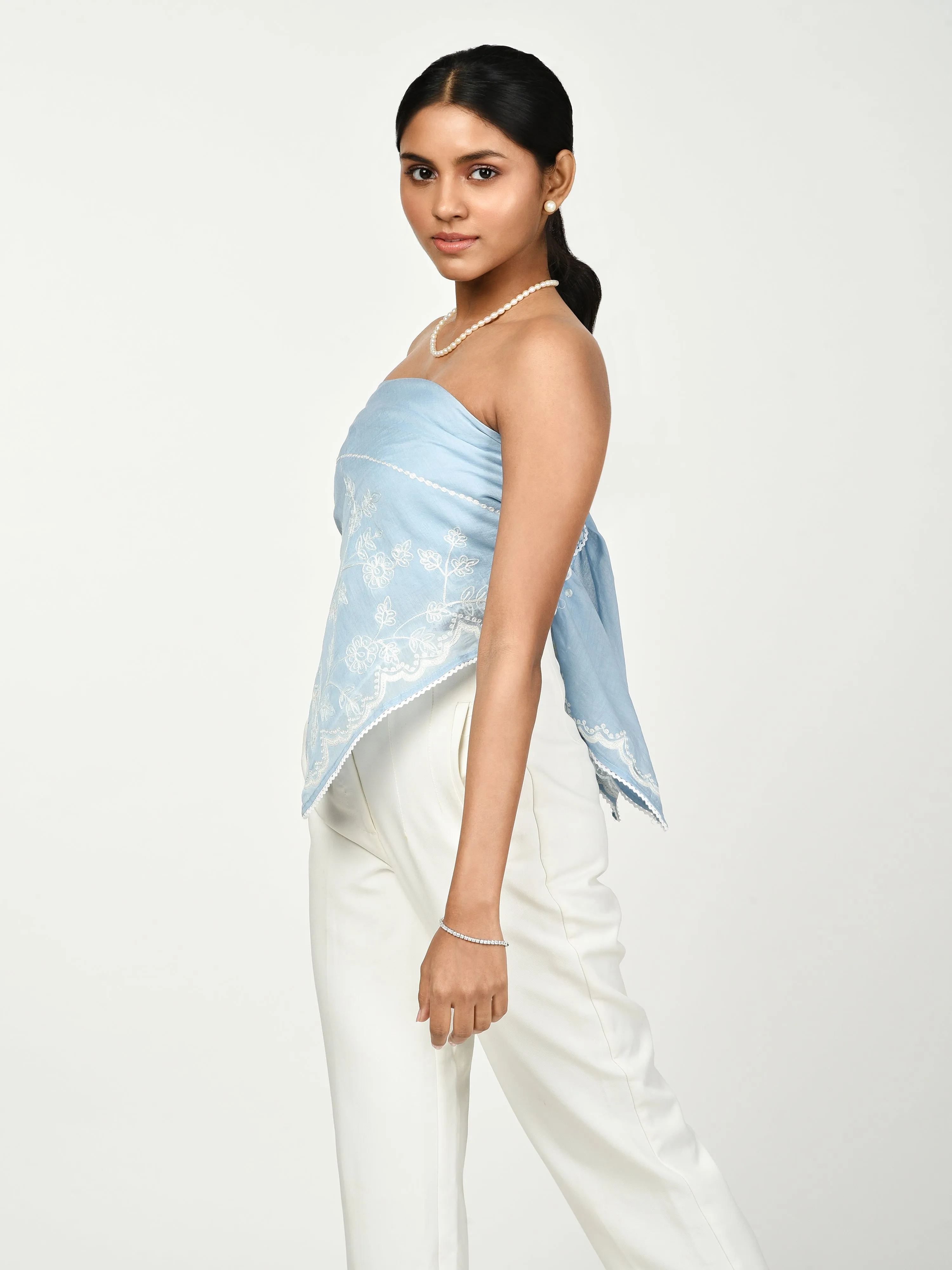 Blue Scarf