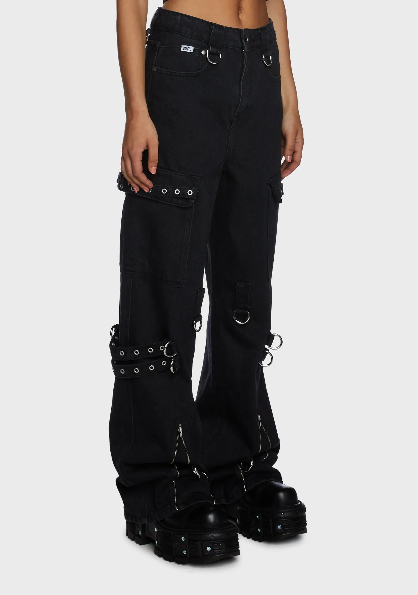 Bondage Hardware Jeans