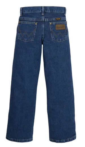 Boy's Wrangler 13BGSHD George Strait Heavyweight Stone Denim Cowboy Cut® Collection Original Fit Jeans (8-16)