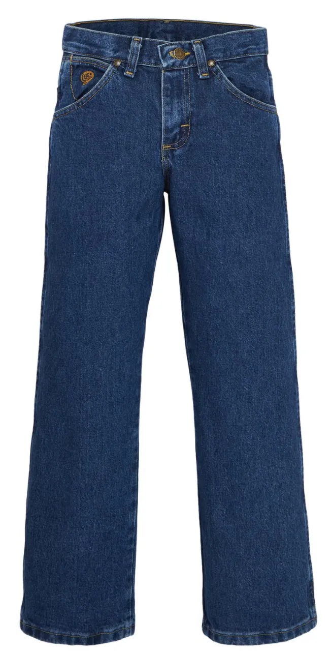 Boy's Wrangler 13BGSHD George Strait Heavyweight Stone Denim Cowboy Cut® Collection Original Fit Jeans (8-16)