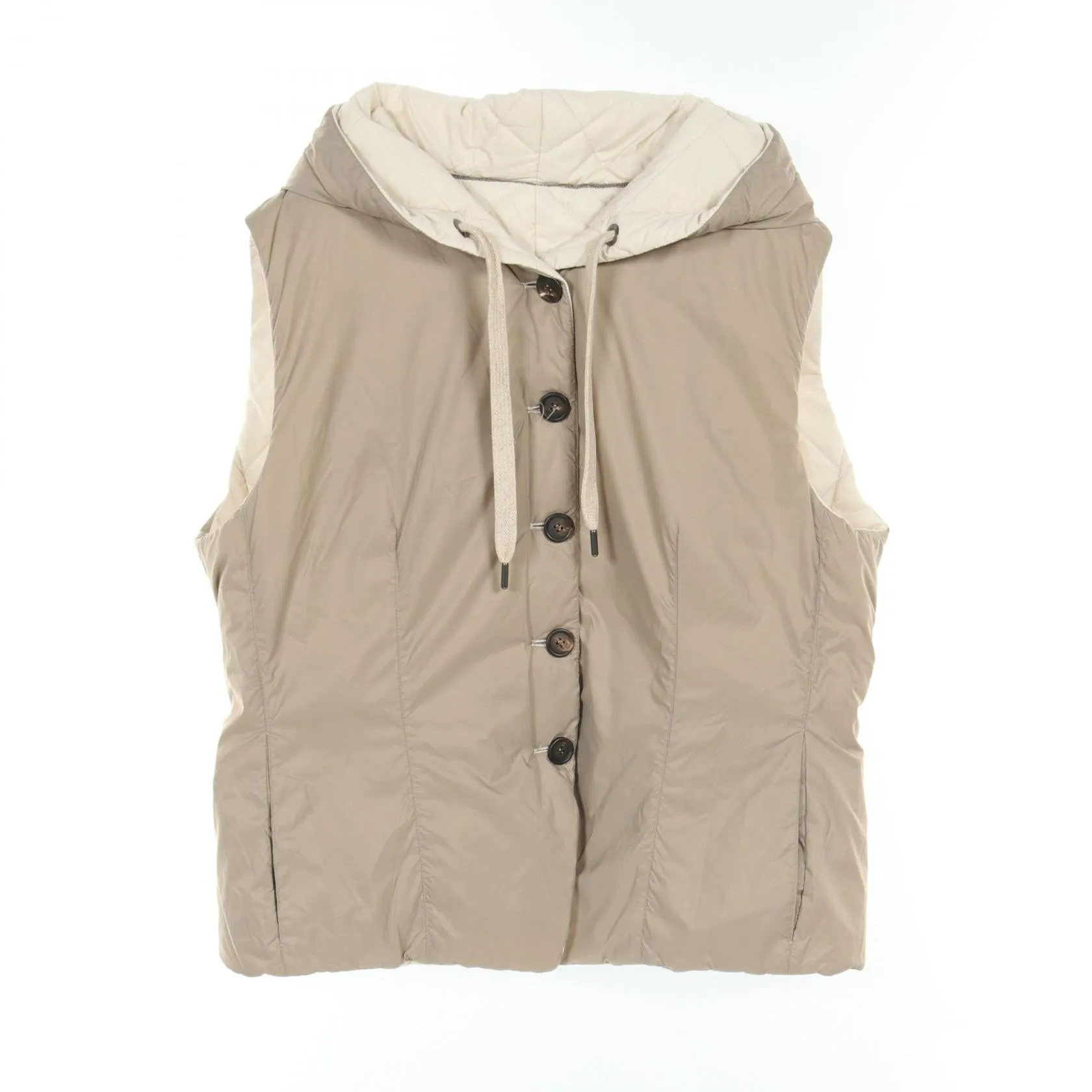 Brunello Cucinelli Nylon Down Vest Outerwear