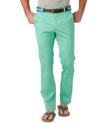 Channel Marker Tailored Fit Summer Pants in Bermuda Teal by Southern Tide