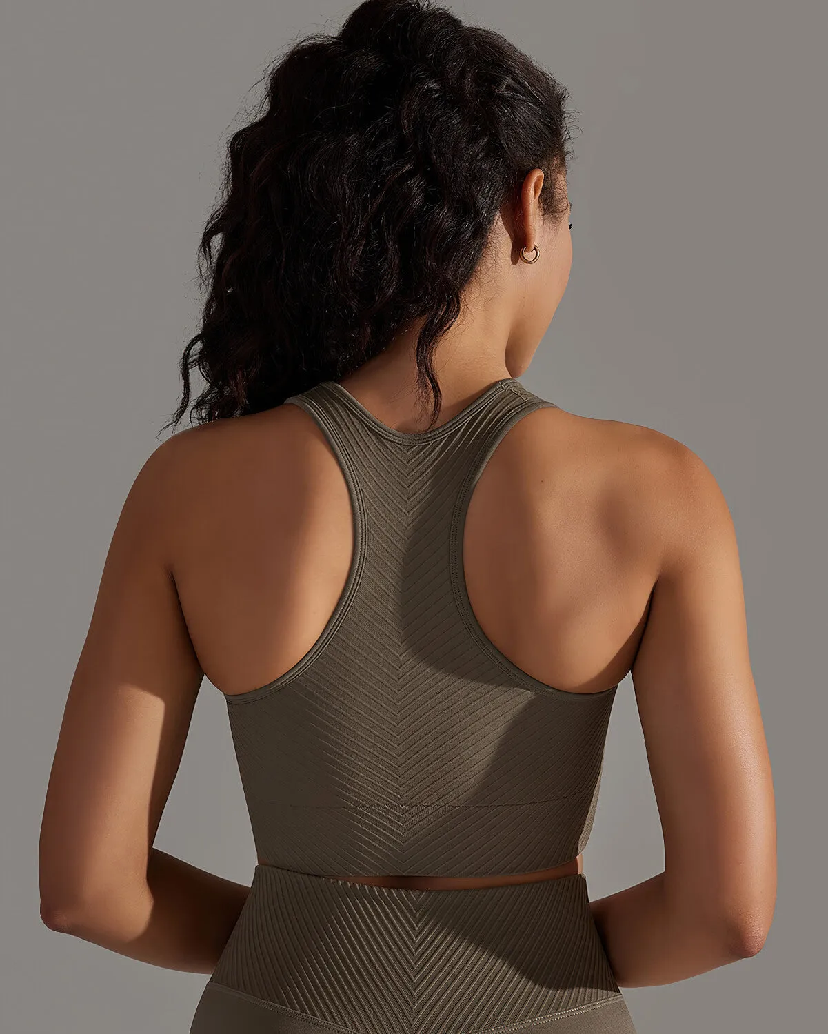 Cheyenne Sports Bra - Brown