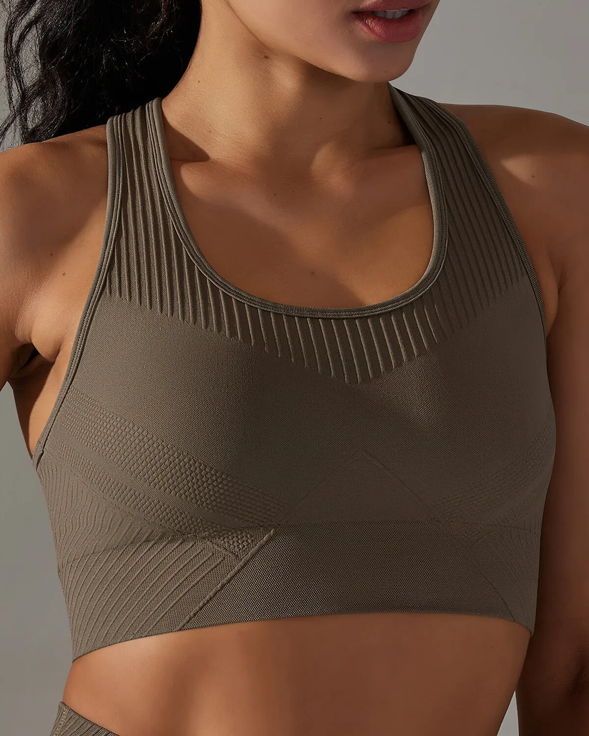 Cheyenne Sports Bra - Brown