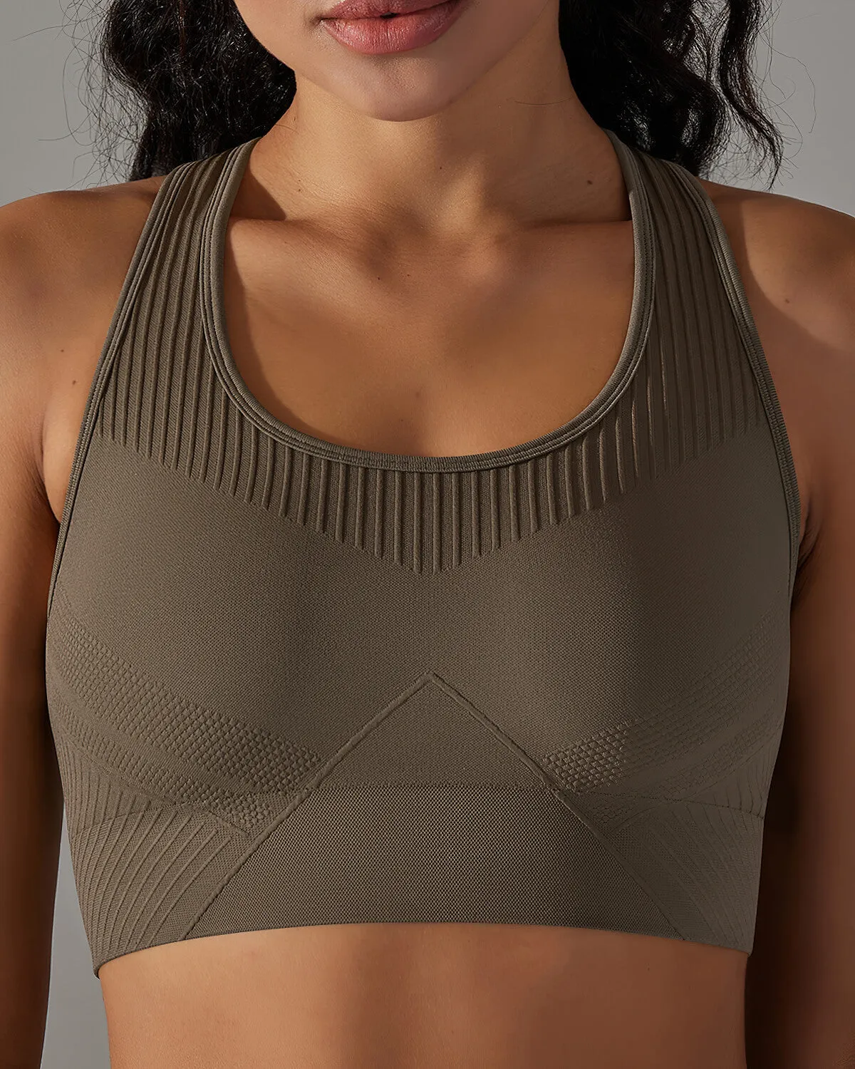 Cheyenne Sports Bra - Brown