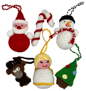 Christmas Mini Ornament Set