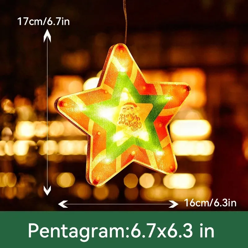 Christmas Presale - Get Surprise Offer-Christmas Window Hanging Lights