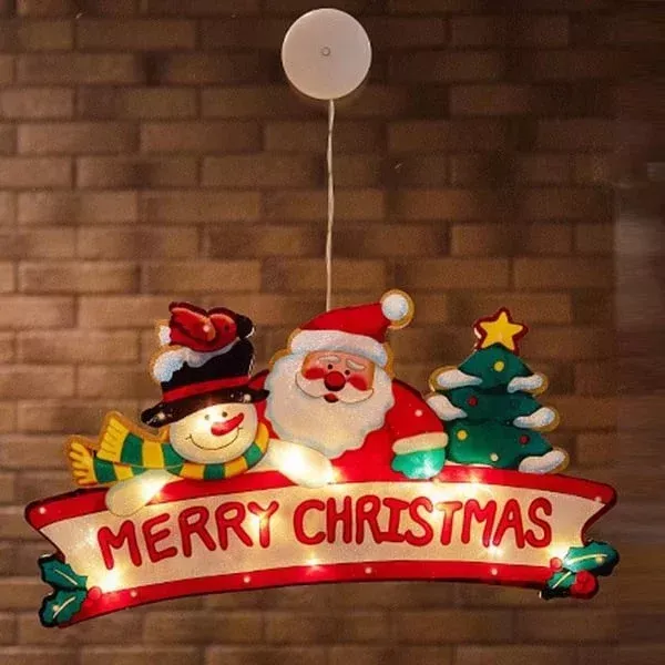 Christmas Presale - Get Surprise Offer-Christmas Window Hanging Lights
