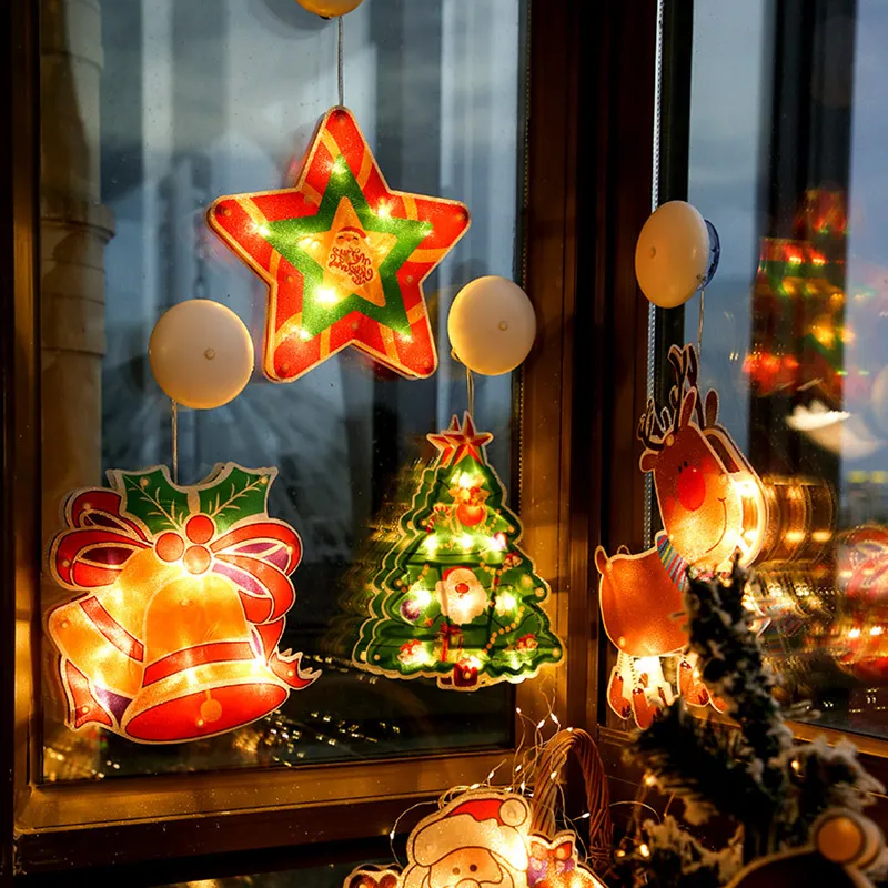 Christmas Presale - Get Surprise Offer-Christmas Window Hanging Lights