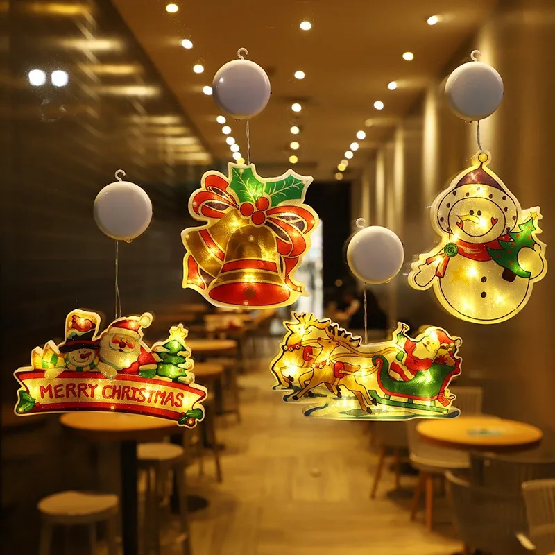 Christmas Presale - Get Surprise Offer-Christmas Window Hanging Lights