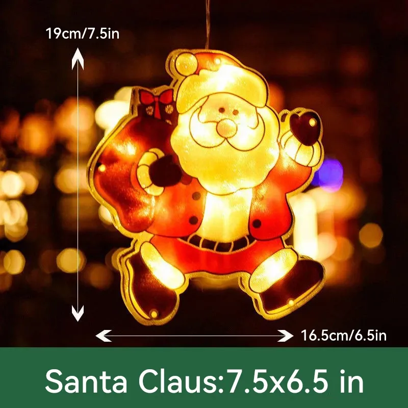 Christmas Presale - Get Surprise Offer-Christmas Window Hanging Lights