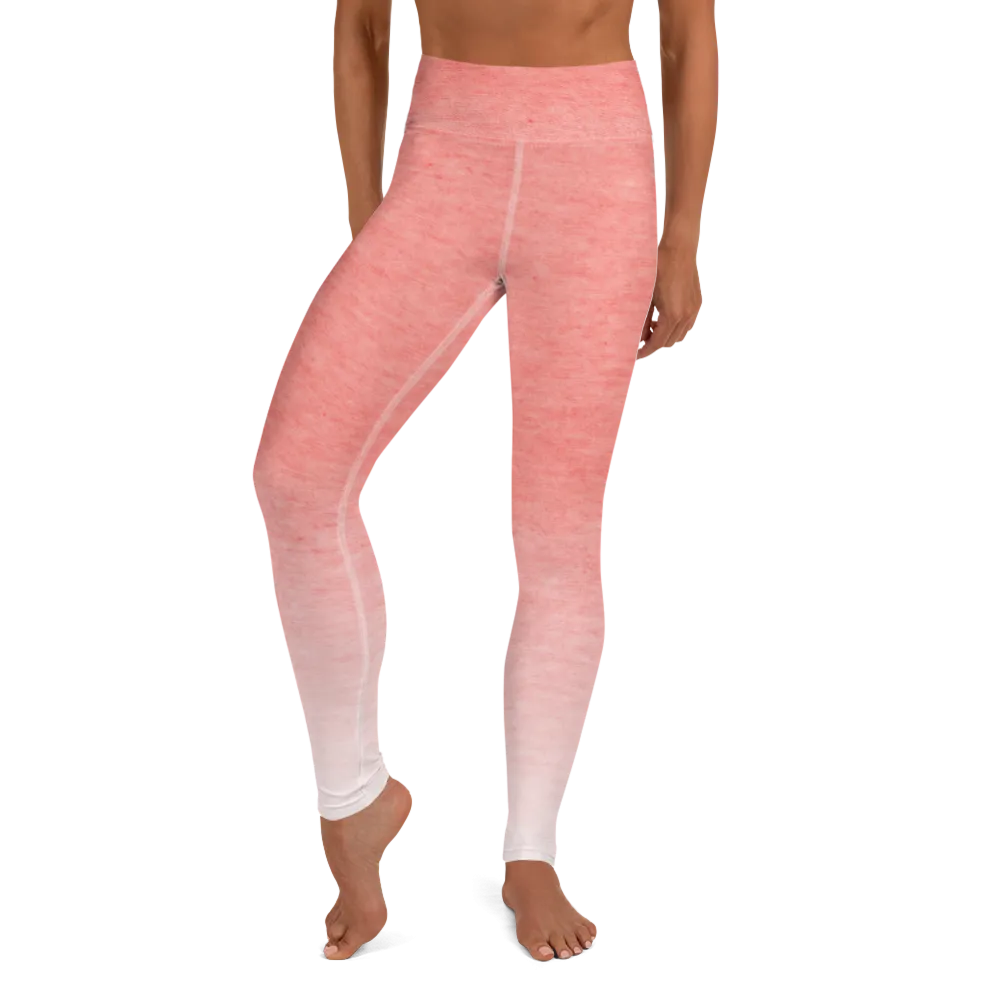 Coral Yoga Leggings