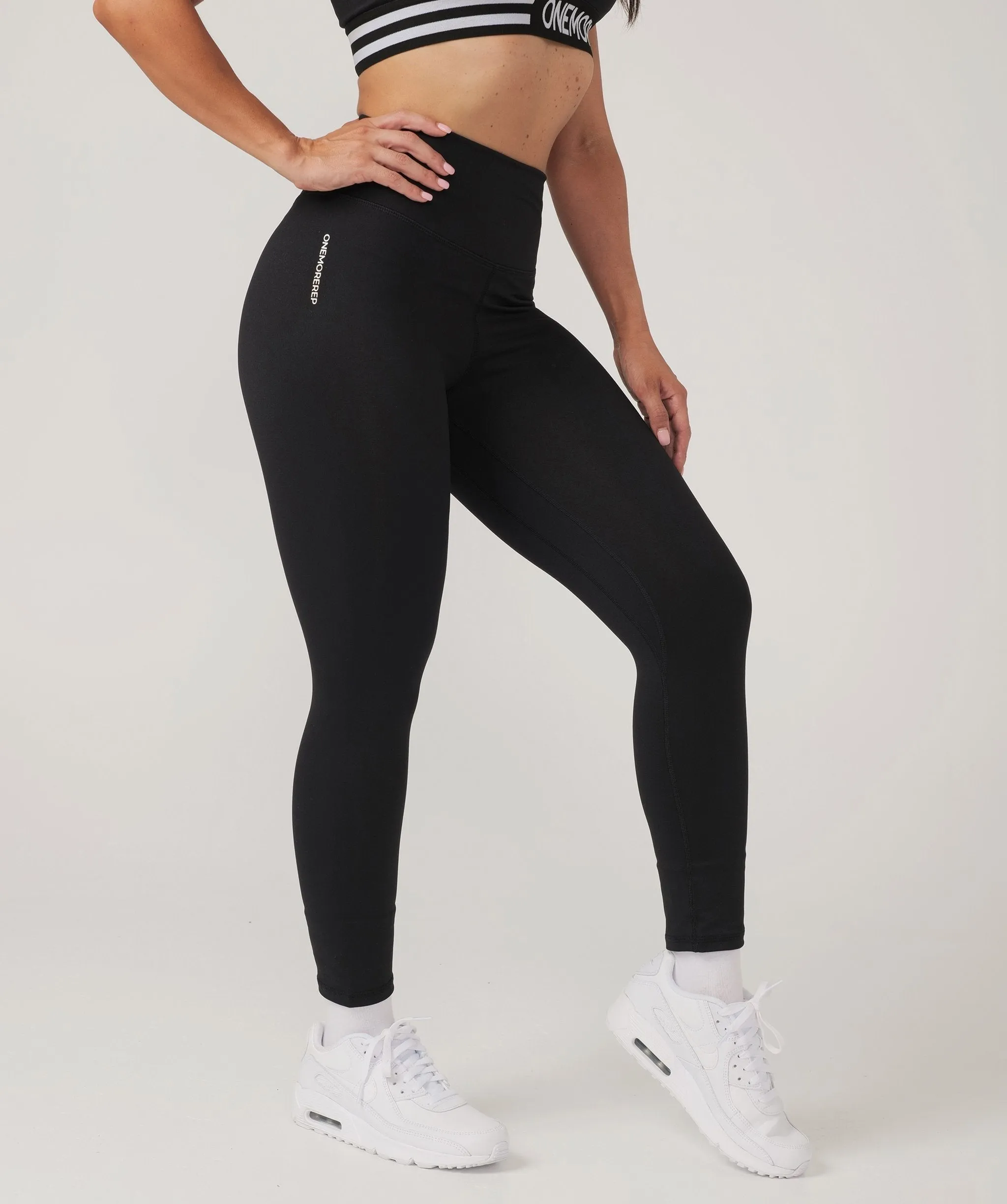Core Leggings - 7/8 Length (Black) by OneMoreRep