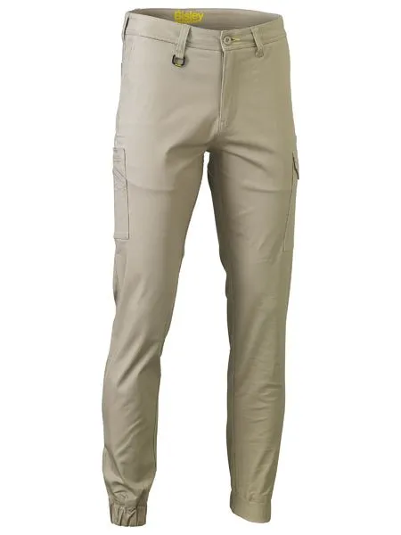 Cotton Drill Cargo Cuffed Pant For Men