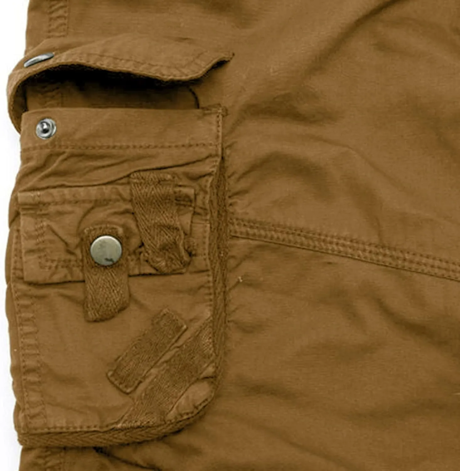 CRNTCEM Men Casual Cargo Shorts Combat Twill Work Chino Knee Length Short Summer Training Tactica Military Shorts with Pocket