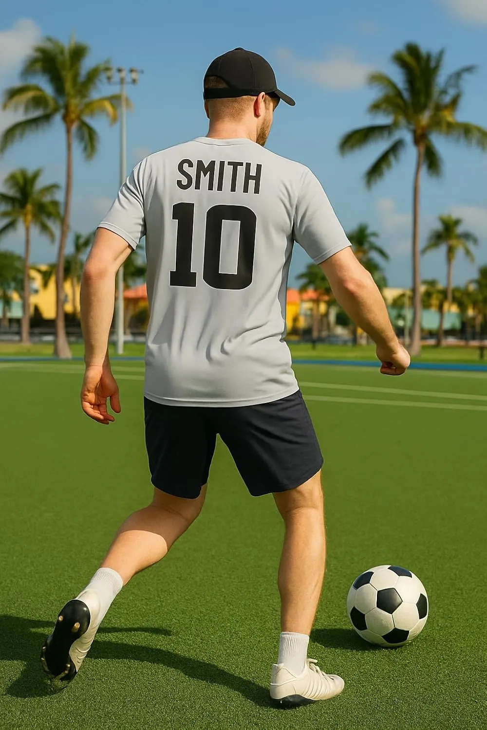 Custom Shirts - Dry Fit Moisture-Wicking Short Sleeve Performance T-Shirts for Gym, Work, or Sports