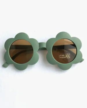 Daisy Flower Girl Sunglasses in Sage