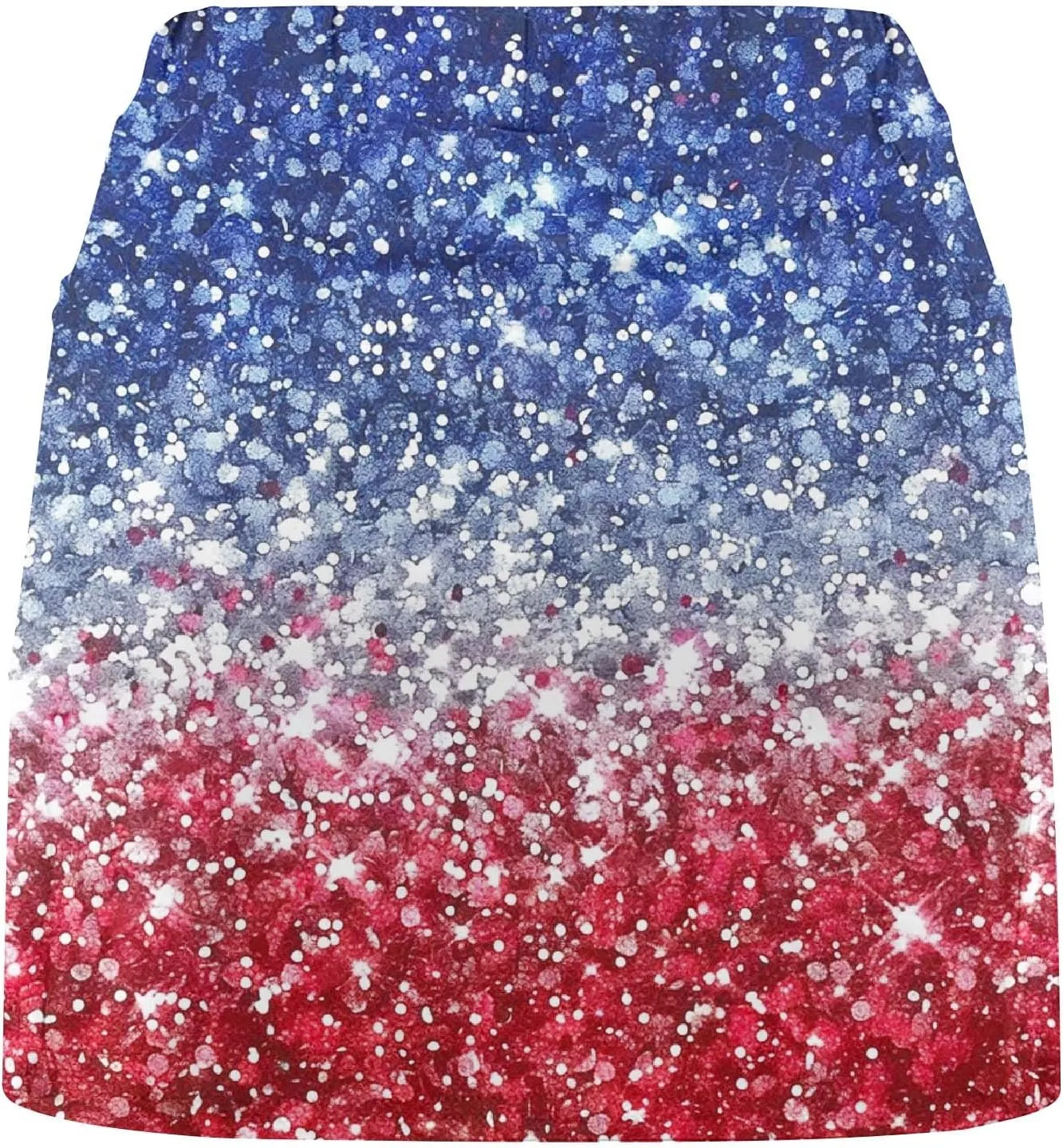 DDAPJ pyju 4th of July Tennis Skirt for Women High Waisted Athletic Skorts Running Workout Patriotic Skirts Skirted Shorts