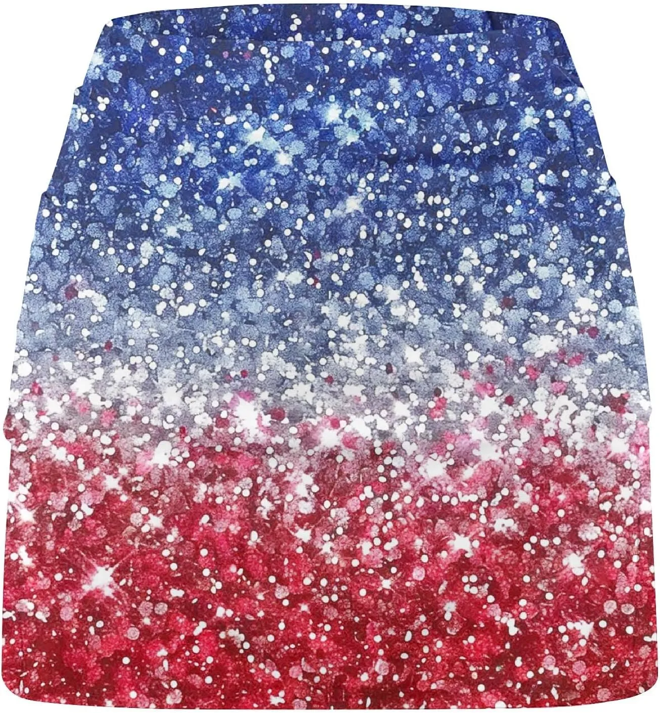 DDAPJ pyju 4th of July Tennis Skirt for Women High Waisted Athletic Skorts Running Workout Patriotic Skirts Skirted Shorts