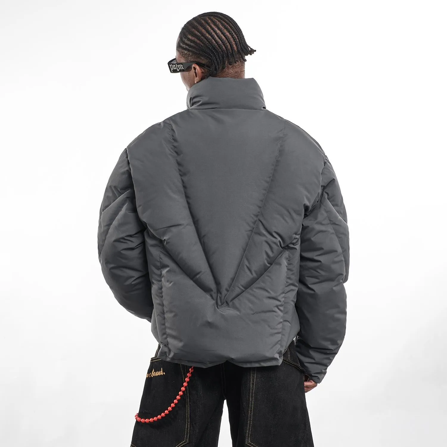 Deconstructed Line Puffer Jacket