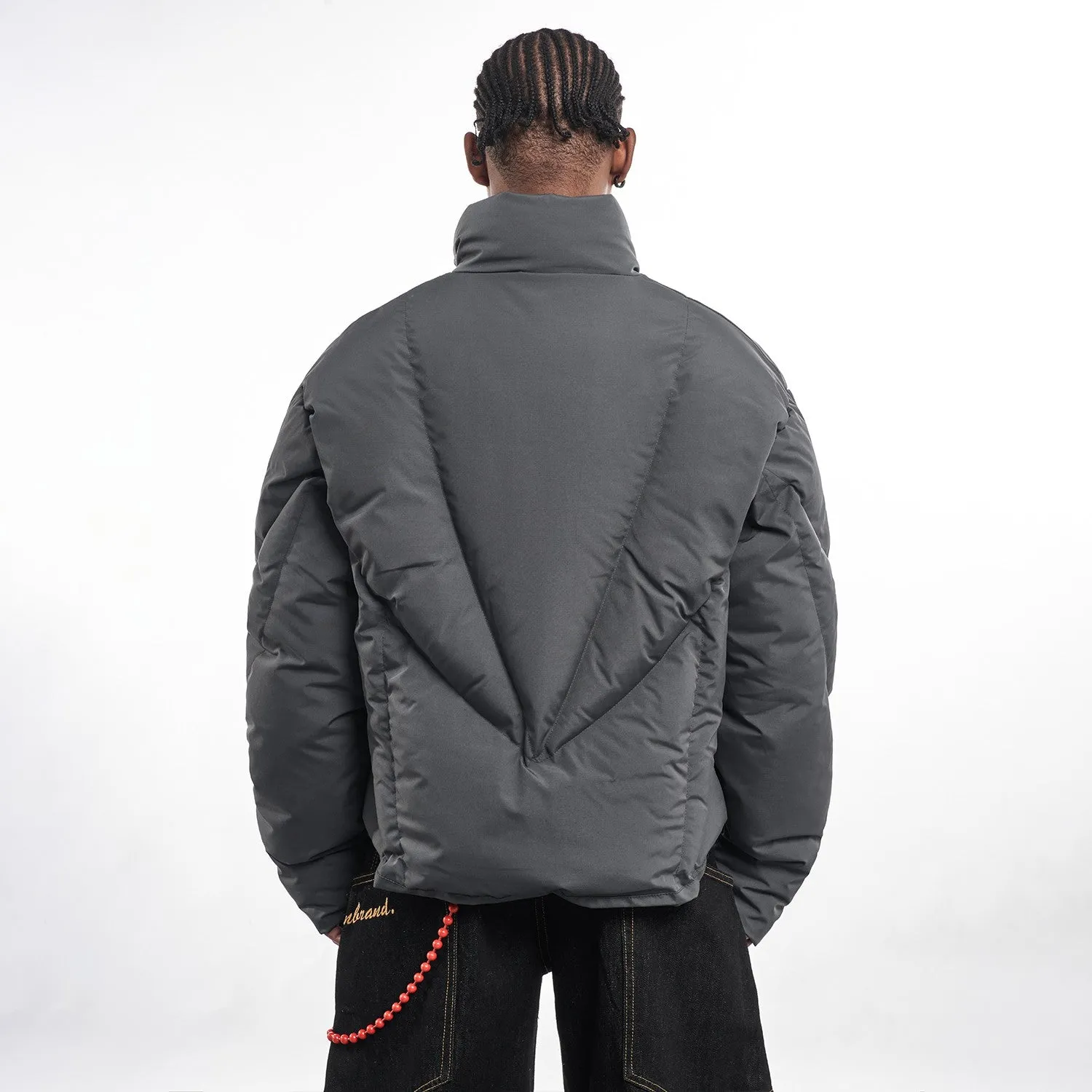 Deconstructed Line Puffer Jacket