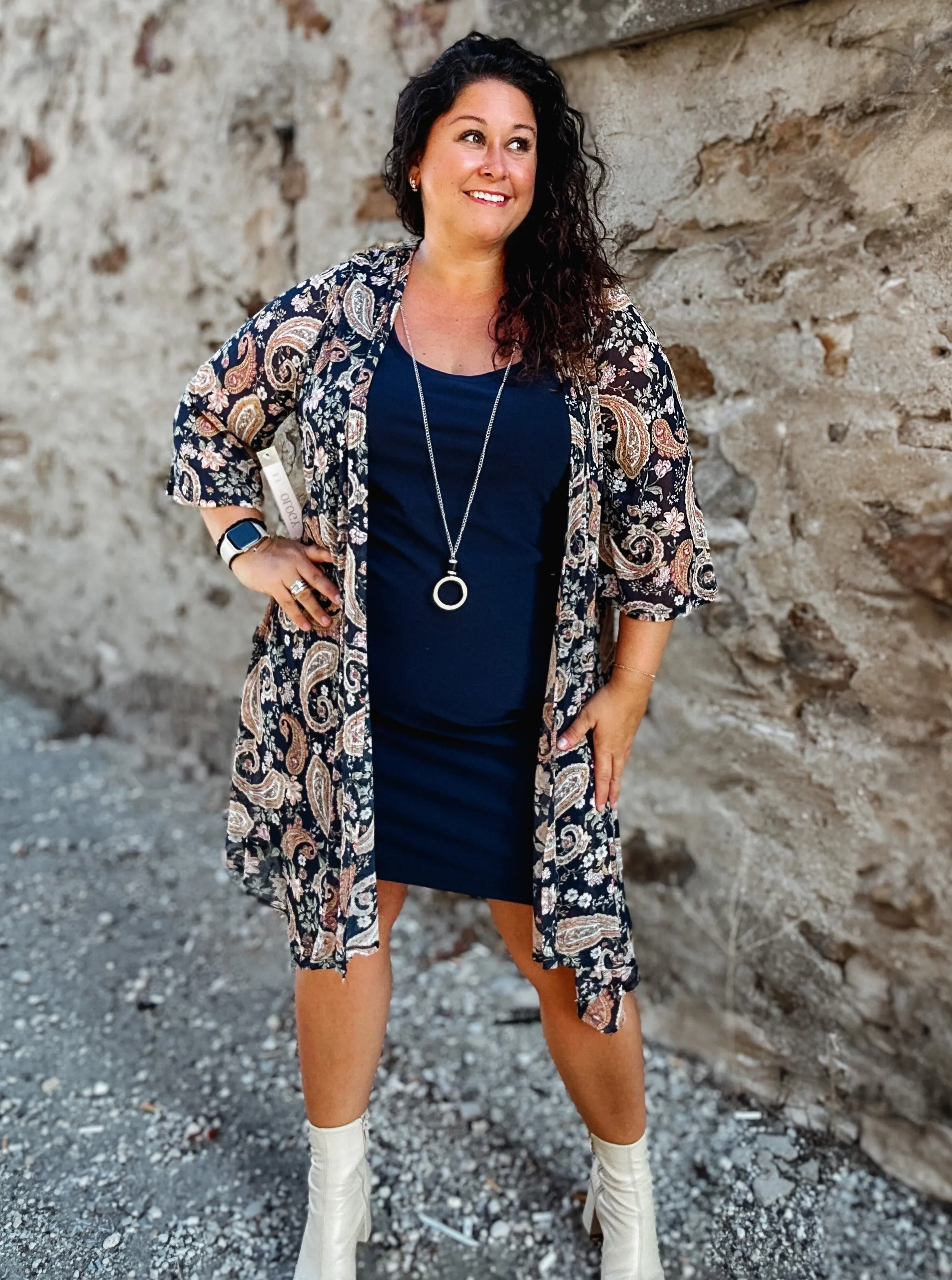 Effortless Style Dress/Kimono