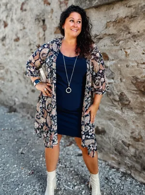 Effortless Style Dress/Kimono