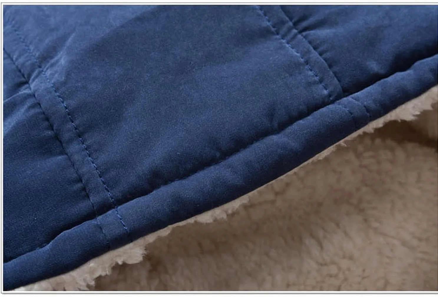 EISHOW Kids Boys Winter Fleece Down Jackets,1-10Y Children Warm Cotton-Padded Parka Jacket Thick Hooded Coat Zipper Outwear