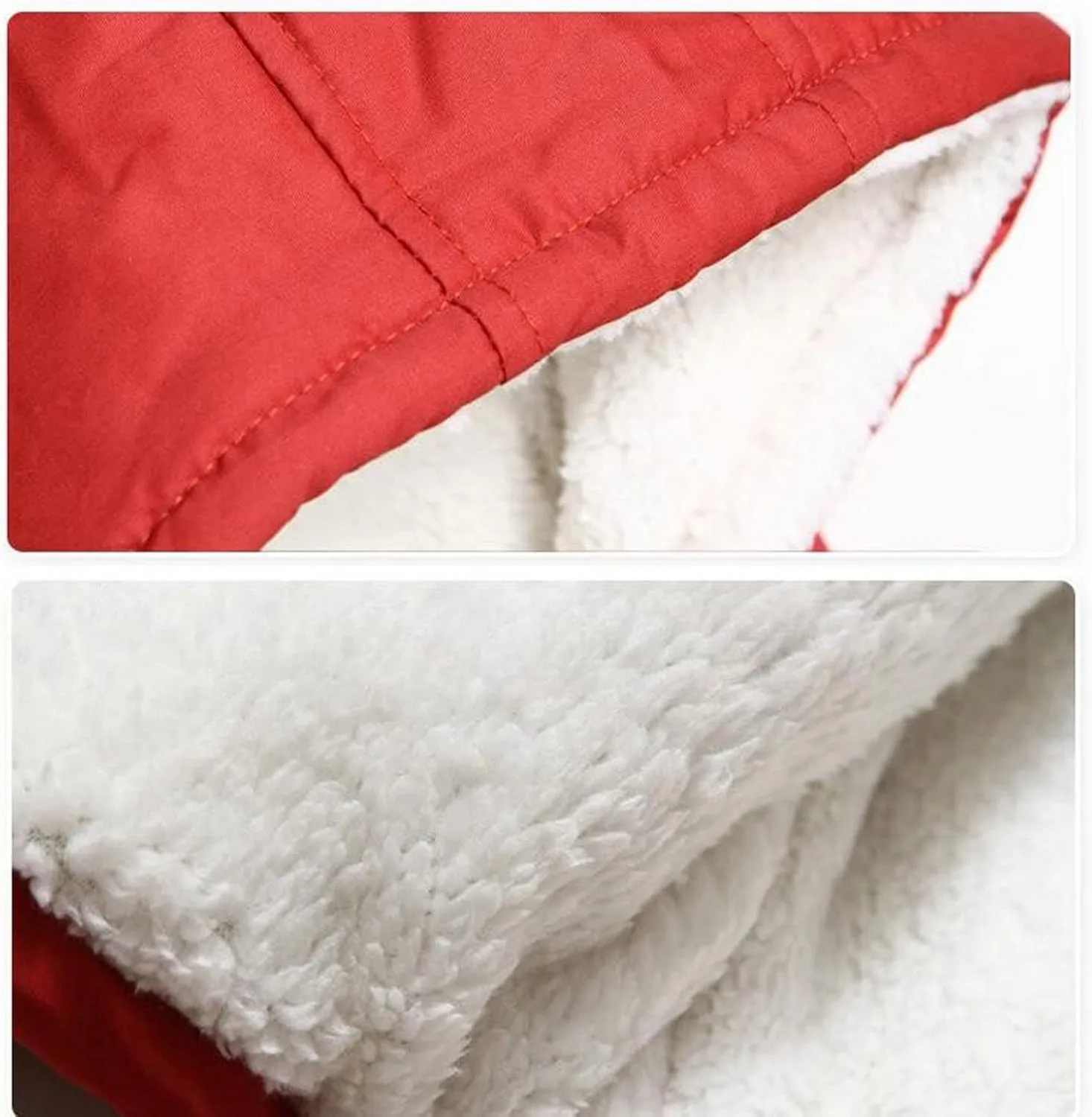 EISHOW Kids Boys Winter Fleece Down Jackets,1-10Y Children Warm Cotton-Padded Parka Jacket Thick Hooded Coat Zipper Outwear