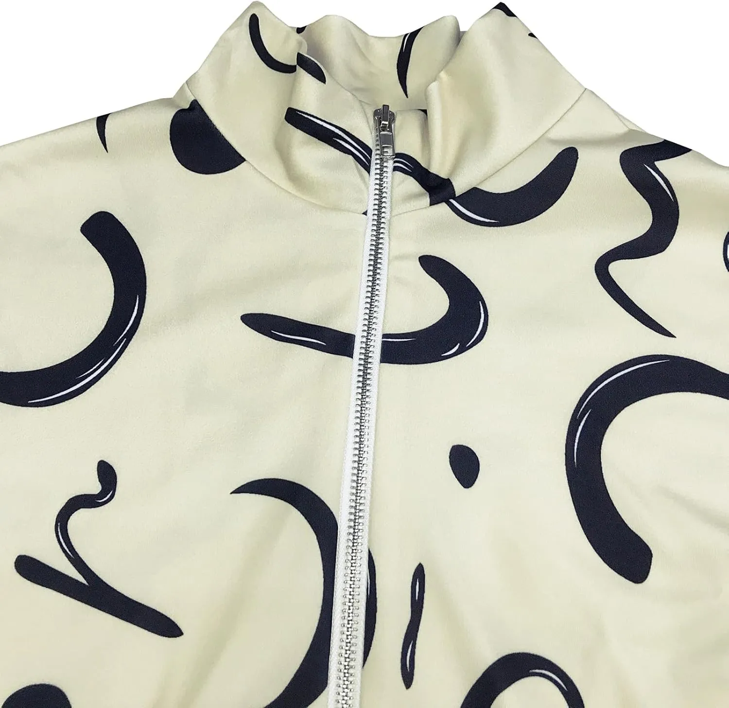 EOSIEDUR Women's Two Piece Outfits Zipper Jacket Pullover and Elastic Waistband Pants with Pockets Sweatsuit Tracksuit Sets
