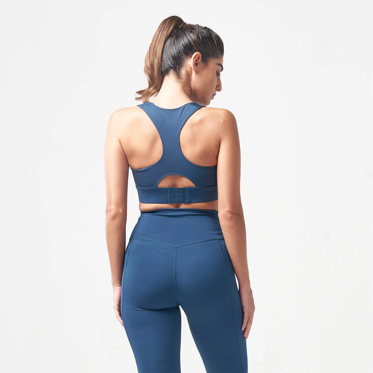 Essential High Impact Bra - Teal