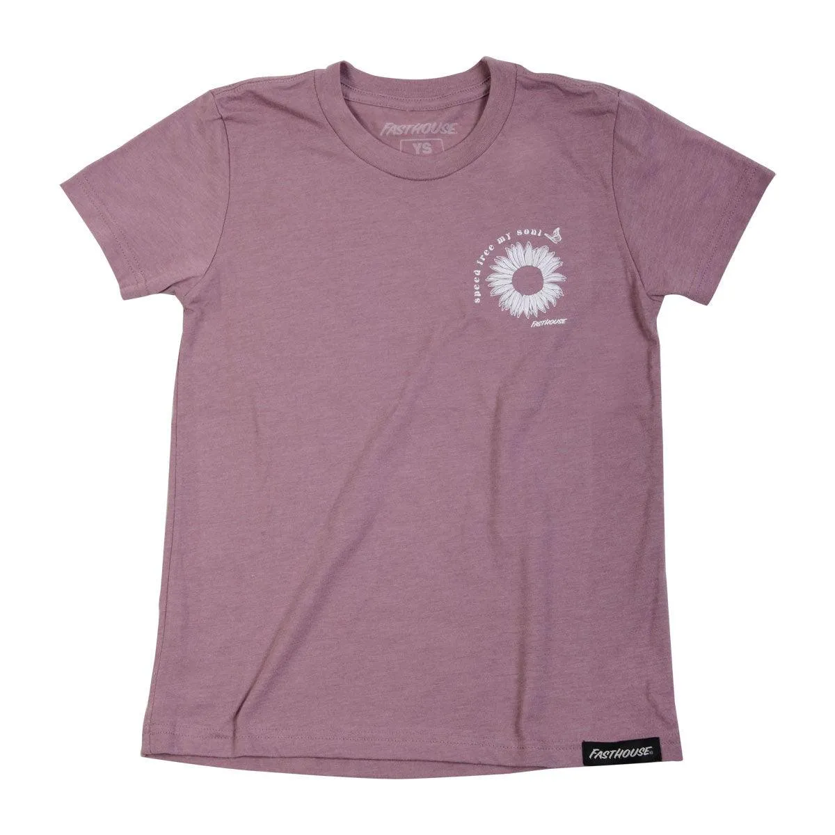 Fasthouse Girl's Allure Tee - Heather Orchid