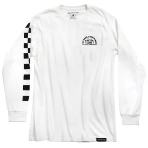 Fasthouse Members Only Long Sleeve Tee - White