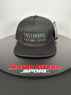 Fasthouse Racing Crew Hat - Black One Size Fits All