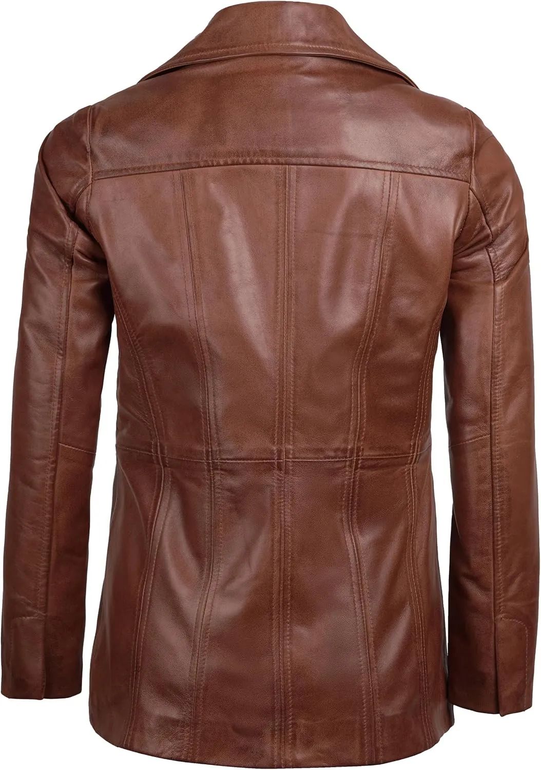 fjackets Leather Blazers For Women - Blazers For Women Business Casual - Real Lambskin Blazer Jackets For Women's