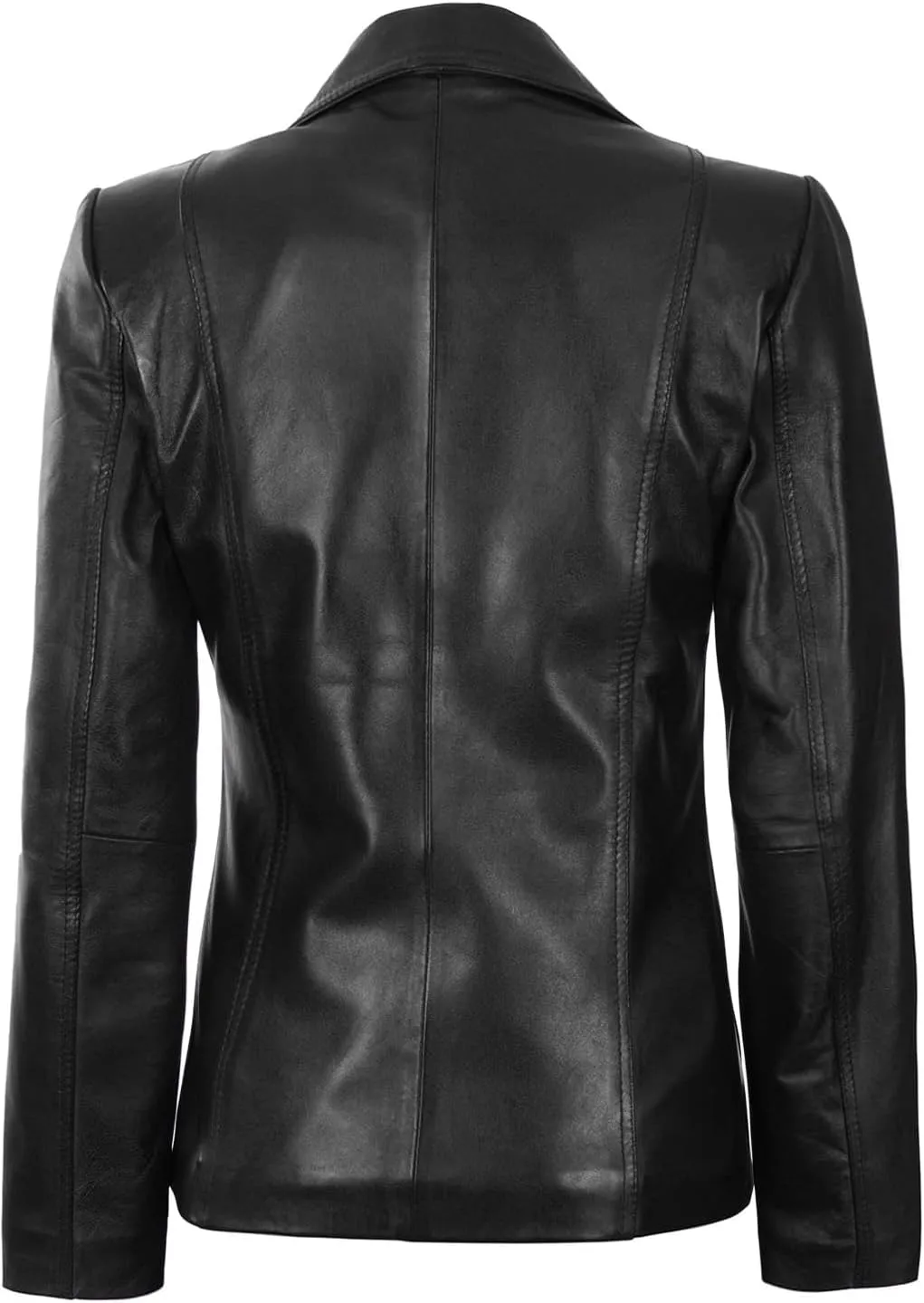 fjackets Leather Blazers For Women - Blazers For Women Business Casual - Real Lambskin Blazer Jackets For Women's