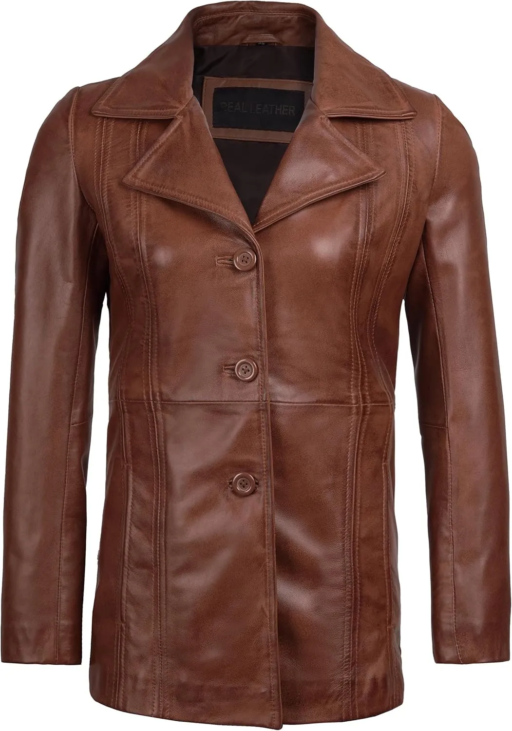 fjackets Leather Blazers For Women - Blazers For Women Business Casual - Real Lambskin Blazer Jackets For Women's